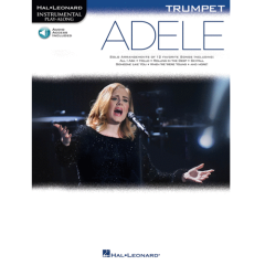 HAL LEONARD HAL Leonard Instrumental Play-along Adele For Trumpet
