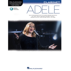 HAL LEONARD HAL Leonard Instrumetal Play-along Adele For Clarinet
