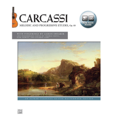 KALMUS CARCASSI Melodic & Progressive Etudes Op.60 For Guitar
