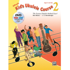ALFRED ALFRED'S Kid's Ukulele Course 2 W/ Dvd & Online Access