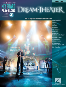 HAL LEONARD DREAM Theater Keyboard Play-along Vol.24 W/notation & Sound-alike Audio