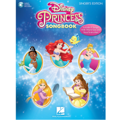 HAL LEONARD DISNEY Princess Songbook Singer's Edition W/online Audio