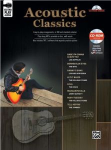 ALFRED ACOUSTIC Classics Guitar Play-along W/cd