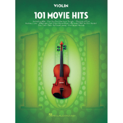 HAL LEONARD 101 Movie Hits For Violin