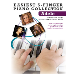 UNIVERSAL MUSIC PUB. ADELE Five-finger Piano