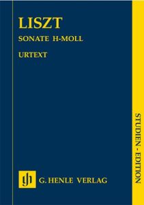 HENLE LISZT Piano Sonata In B Minor Urtext Edition Study Score Revised Edition