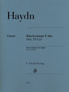 HENLE HAYDN Piano Sonata In F Major Hob. Xvi:23 For Piano Solo Urtext Ed.