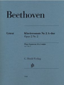 HENLE BEETHOVEN Piano Sonata No.2 In A Major Op.2 No.2 Urtext Edition