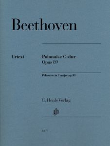 HENLE BEETHOVEN Polonaise In C Major Op.89 For Piano Solo Urtext Edition