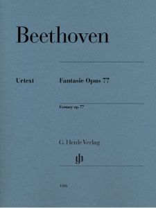 HENLE BEETHOVEN Fantasy Op.77 For Piano Solo Urtext Edition
