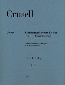 HENLE CRUSELL Clarinet Concerto In Eb Major Op.1 Piano Reduction Urtext Edition