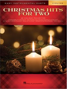 HAL LEONARD EASY Instrumental Duets Christmas Hits For Two (violin)