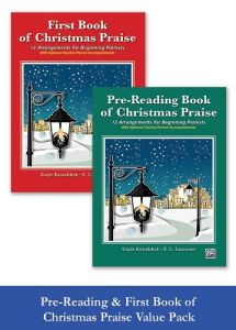 ALFRED PRE-READING & First Book Of Christmas Praise Value Pack For Piano Solo