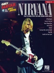 HAL LEONARD EASY Guitar Play Along Vol 11 Nirvana