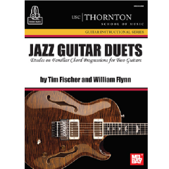 MEL BAY JAZZ Guitar Duets By Tim Fischer & William Flynn With Online Audio