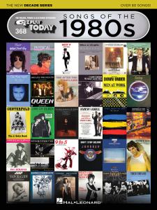 HAL LEONARD EZ Play Today Vol 368: Songs Of The 1980s