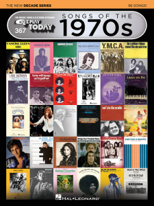 HAL LEONARD EZ Play Today Vol 367: Songs Of The 1970s