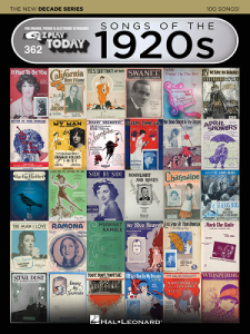 HAL LEONARD EZ Play Today Vol 362: Songs Of The 1920s