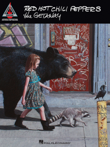 HAL LEONARD RED Hot Chili Peppers The Getaway Guitar Recorded Versions