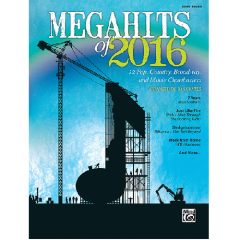 ALFRED MEGA Hits Of 2016 Easy Piano Arranged By Dan Coates