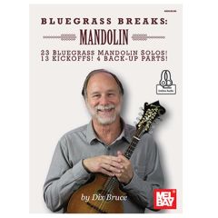 MEL BAY BLUEGRASS Breaks: Mandolin By Dix Bruce