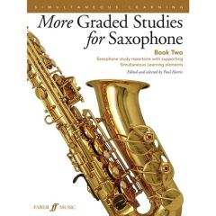 FABER MUSIC MORE Graded Studies For Saxophone Book 2 Edited & Selected By Paul Harris