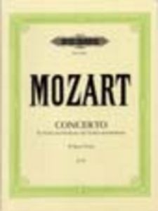 EDITION PETERS MOZART Concerto No. 1 In B-flat K 207 For Violin & Piano