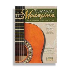 SANTORELLA PUBLISH CLASSICAL Masterpieces For Fingerstyle Guitar W/ Performance Cd