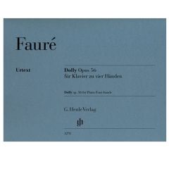 HENLE FAURE Dolly Opus 56 For One Piano Four Hands Urtext Edition