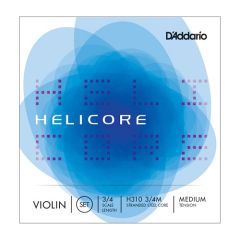HELICORE HELICORE 3/4 Violin String Set - Medium Tension