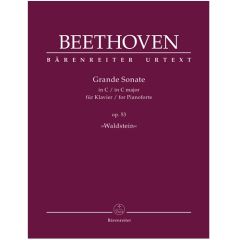BARENREITER BEETHOVEN Grande Sonate In C Major For Piano Op. 53