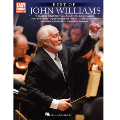HAL LEONARD BEST Of John Williams Easy Guitar With Notes & Tab