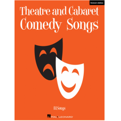 HAL LEONARD THEATRE & Cabaret Comedy Songs Women's Edition For Voice/piano