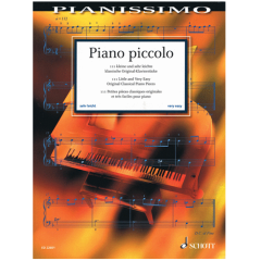 SCHOTT PIANO Piccolo For Very Easy Piano Solo
