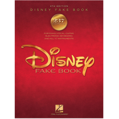 HAL LEONARD DISNEY Fake Book 4th Edition For Piano/vocal/gtr/elec Keyboard & All C Inst.