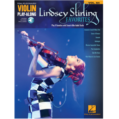 HAL LEONARD VIOLIN Play-along Vol. 64 Lindsey Stirling Favorites