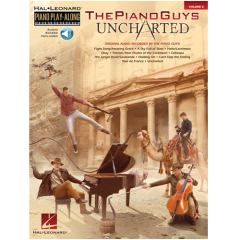 HAL LEONARD THE Piano Guys Uncharted Piano Play-along Volume 8 W/ Audio Access