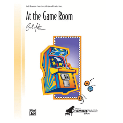 ALFRED AT The Game Room Early Elementary Piano Solo By Carol Matz