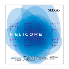 HELICORE HELICORE Octave 4/4 Violin String Set - Make Your Violin Sound Like A Cello!