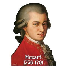 AIM GIFTS WOLFGANG Amadeus Mozart Magnet