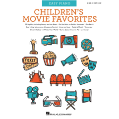HAL LEONARD CHILDREN'S Movie Favorites 2nd Edition For Easy Piano