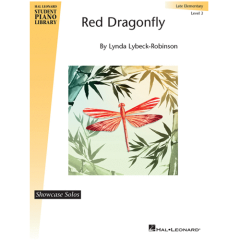 HAL LEONARD RED Dragonfly Hlspl Late Elemenatry Level 3 By Lynda Lybeck-robinson For Piano