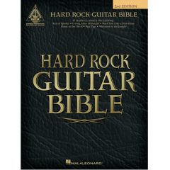 HAL LEONARD HARD Rock Guitar Bible 2nd Edition Includes 37 Hard Classics