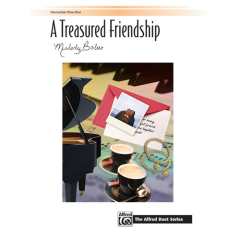 ALFRED A Treasured Friendship Intermediate Piano Duet By Melody Bober