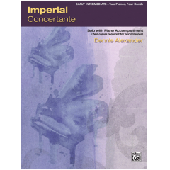 ALFRED IMPERIAL Concertante For Solo W/ Piano Accompaniment By Dennis Alexander