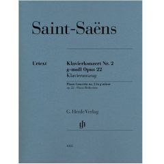 HENLE SAINT-SAENS Piano Concerto No.2 In G Minor Op.22 Piano Reduction Urtext