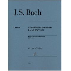 HENLE BACH French Overture In B Minor Bwv 831 Piano Solo Urtext Edition