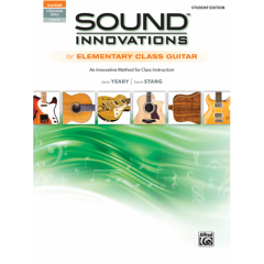 ALFRED SOUND Innovations For Elementary Class Guitar Student Edition