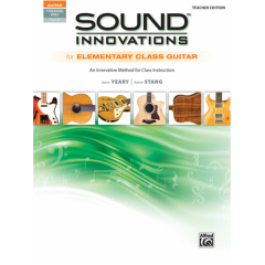 ALFRED SOUND Innovations For Elementary Class Guitar Teacher Edition