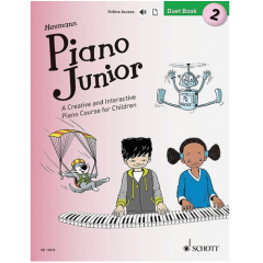 SCHOTT PIANO Juniot Duet Book 2 W/ Online Access By Hans-gunter Heumann